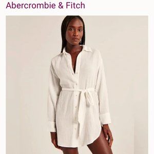 Abercrombie & Fitch Gauzy Beach Mini Dress Coverup. Great condition-used once.